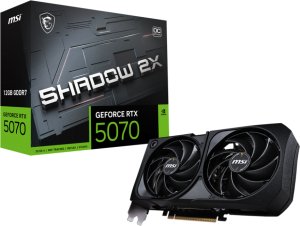 Karta graficzna MSI GeForce RTX 5070 Shadow 2X OC 12GB GDDR7 DLSS4 1