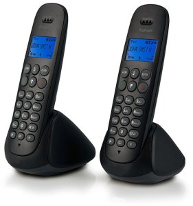 PROFOON PDX-320 - DECT-Telefon mit 2 Mobilteilen, schwarz 2