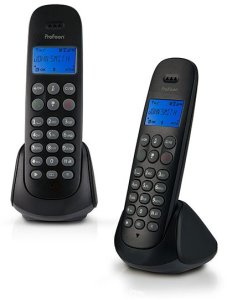 PROFOON PDX-320 - DECT-Telefon mit 2 Mobilteilen, schwarz 3