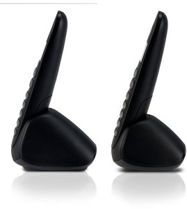 PROFOON PDX-320 - DECT-Telefon mit 2 Mobilteilen, schwarz 4