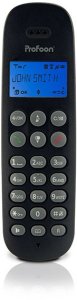 PROFOON PDX-320 - DECT-Telefon mit 2 Mobilteilen, schwarz 6