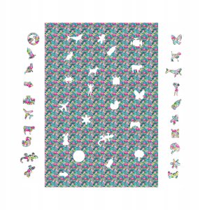 PUZZLE IMPOSSIBLE Flamingi 480 ELEMENTÓW puzzle drewniane 1