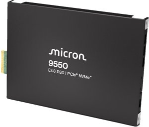 Micron 9550 PRO - SSD - Enterprise, Read Intensive - verschlusselt - 3.84 TB - intern - E3.S (E3.S) - PCI Express 5.0 x4 (NVMe) - 256-Bit-AES - TCG Opal Encryption 2.0, Self-Encrypting Drive (SED) - TAA-konform 1