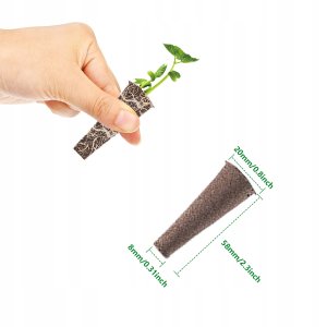 ROZSADA Zestaw STARTOWY INSPEKT Sadzonki 50 sztuk PODŁOŻE HYDROPONIKA 6