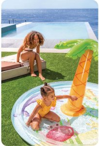 Basen dmuchany brodzik Palma 104x173 cm INTEX 56433 5