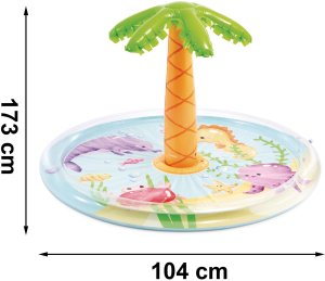 Basen dmuchany brodzik Palma 104x173 cm INTEX 56433 7