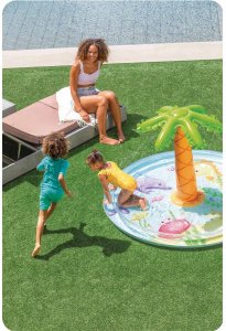 Basen dmuchany brodzik Palma 104x173 cm INTEX 56433 8