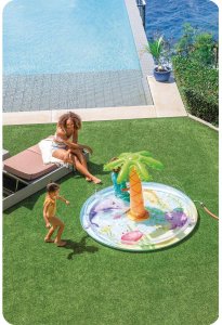 Basen dmuchany brodzik Palma 104x173 cm INTEX 56433 9