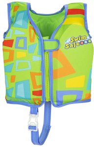 Kamizelka do nauki pływania zielona dla dzieci M/L Bestway 32177 2