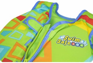 Kamizelka do nauki pływania zielona dla dzieci S/M Bestway 32176 4