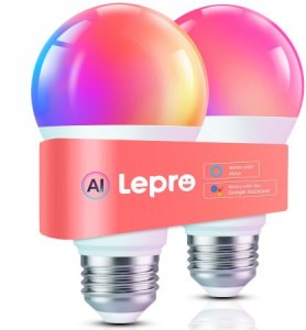 TECKIN Lepro B1 AI Smart Bulb E27 - inteligentne żarówki E27 (2szt) 11