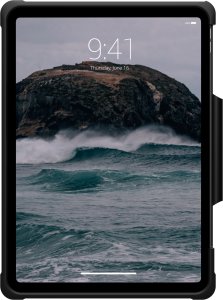 Etui na tablet Urban UAG Metropolis SE HS - obudowa ochronna z uchwytem na dłoń oraz uchwytem na Apple Pencil do iPad Pro 11" M4 (2024) (black) wersja OEM 6