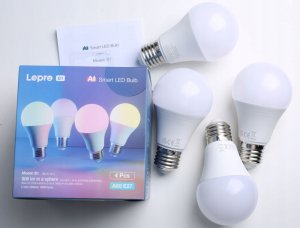 Lepro B1 AI Smart Bulb E27 - inteligentne żarówki E27 (4szt) 11