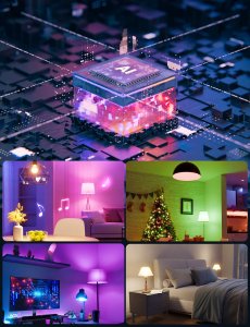 Lepro B1 AI Smart Bulb E27 - inteligentne żarówki E27 (4szt) 4