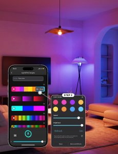 Lepro B1 AI Smart Bulb E27 - inteligentne żarówki E27 (4szt) 5