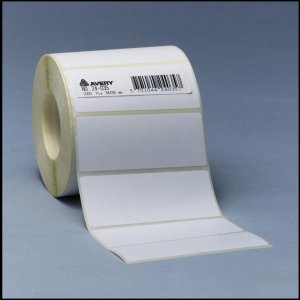 Etiket på rulle 36x75mm 24-034 1000stk/rul - (1000 stk.) 1