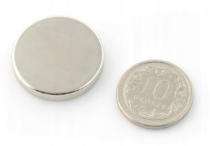 Neodimio magnetas 20x3mm - 5vnt 3
