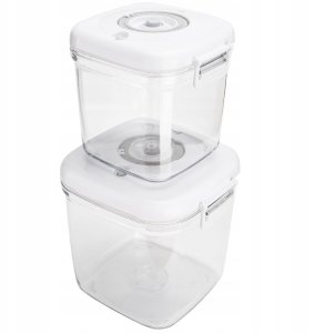 ZESTAW POJEMNIKÓW HERMETYCZNYCH CLEVER KITCHEN BIAŁE 8