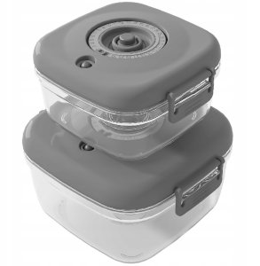 ZESTAW POJEMNIKÓW HERMETYCZNYCH CLEVER KITCHEN SZARE 3