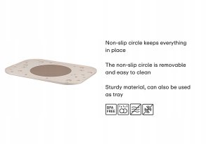 TACA DLA DZIECI DO SERWOWANIA I NAUKI JEDZENIA MIO LITTLE FARM 108035065399 3