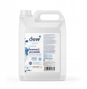 DEW ŚRODEK DO CZYSZCZENIA WANNY I PRYSZNICA 2,5l 5060650479774 1