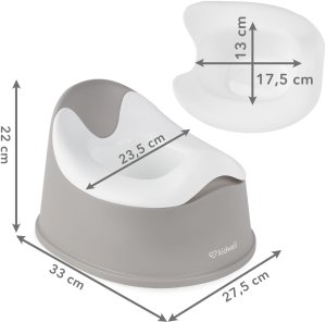 Kidwell Nocnik dla dzieci z wyjmowaną wkładką Nilo szary 3