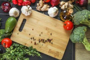 DESKA DO KROJENIA BAMBUSOWA 32,5X22X1,5 BR7481 2