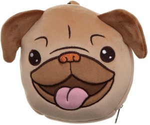 Relaxeazzz Mops Pluszowy Zestaw: Podszuka + Opaska Na Oczy 2