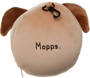 Relaxeazzz Mops Pluszowy Zestaw: Podszuka + Opaska Na Oczy 7