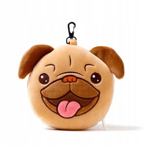 Relaxeazzz Mops Pluszowy Zestaw: Podszuka + Opaska Na Oczy 8