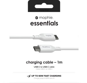 Kabel USB Zagg USB-C - USB-C 1 m Biały (409913177) 2