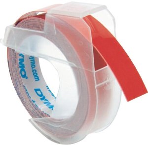Pelikan Schriftband 53715 für DYMO rot auf weiß kompatibel 2