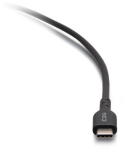 Kabel USB C2G C2G 0.5m USB-C Male to USB-C Male Cable (20V 5A) - USB 2.0 (480Mbps), 0.5 m, USB C, USB C, USB 2.0, 0.48 Gbit/s, Black 2