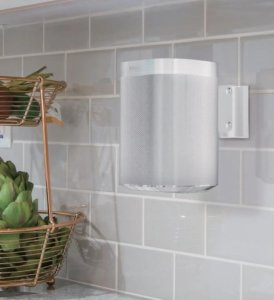 Sinox Era 100 SONOS® højttalerbeslag. Hvid 2