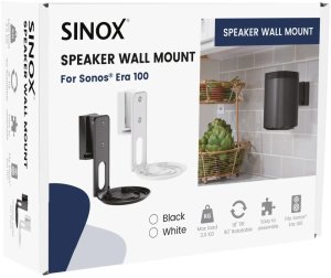 Sinox Era 100 SONOS® højttalerbeslag. Hvid 3