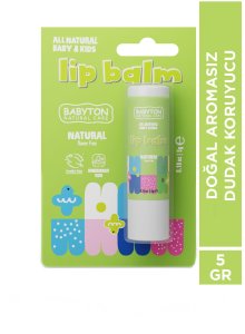 Babyton, Balsam do ust Naturel, bezpieczny od narodzin, 5 g 2