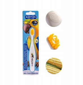 Babyton, Bio Szczoteczka do zębów, Papuga, 12m+ 1