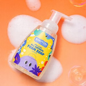 Babyton, Baby&Kids, Mydło w piance, Bezzapachowe, bezpieczny od narodzin, 350 ml 4