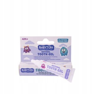 Babyton, Naturalny żel na ząbkowanie dla niemowląt, 4m+, 15 g 1