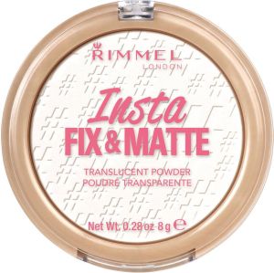 Rimmel  Puder Insta Fix & Matte Translucent 8g 1