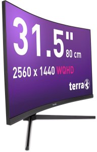 TERRA LCD/LED 3285W HA black CURVED USB-C/HDMI/DP 5