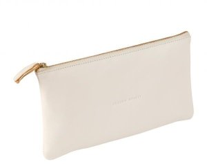 Piórnik Clairefontaine Flying Spirit Skórzany piórnik Płaski Biały 22x11cm 3