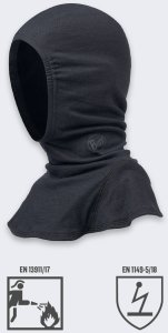 Kominiarka Strażacka Buff Safety Firefighter Blue 2