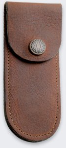 Miękka Pochwa Skórzana do Noży Case Medium Brown 1