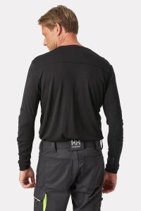 Koszulka Termoaktywna Helly Hansen Lifa Black 2