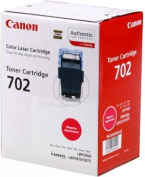Toner Canon oryginalny toner CRG702, magenta (9643A004) 1