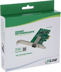Karta sieciowa InLine SFP PCIe niskoprofilowa 6