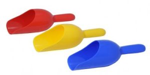 PLASTO Szufelka do piasku 23 cm niebieska/czerwona PLA5160 mix cena za 1 szt 1