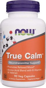NOW Foods NOW Foods True Calm Amino Relaxer 90 kaps. - NOW/356 1