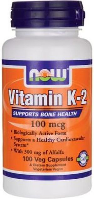 NOW Foods Vitamin K2 100mcg 100 kaps. 1